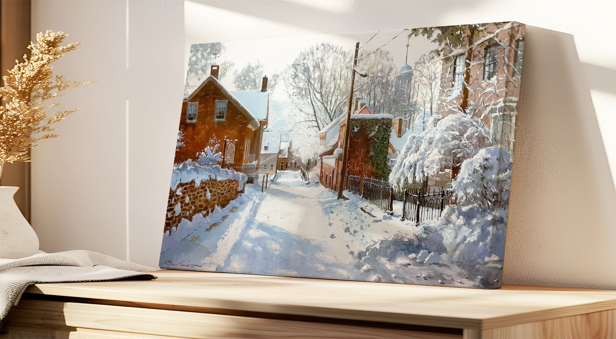 SNOW ON HECKEWELDER