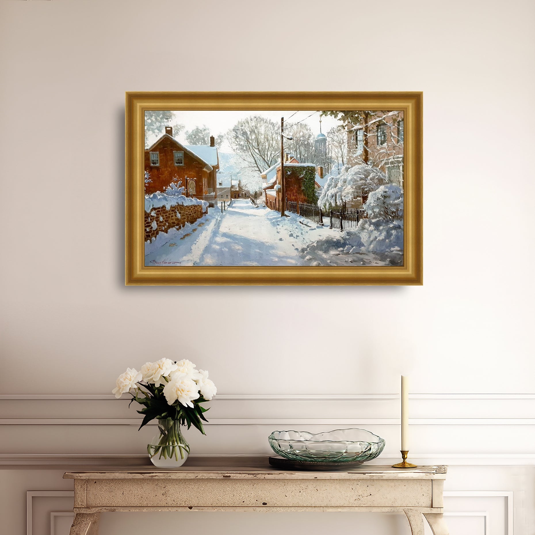 SNOW ON HECKEWELDER