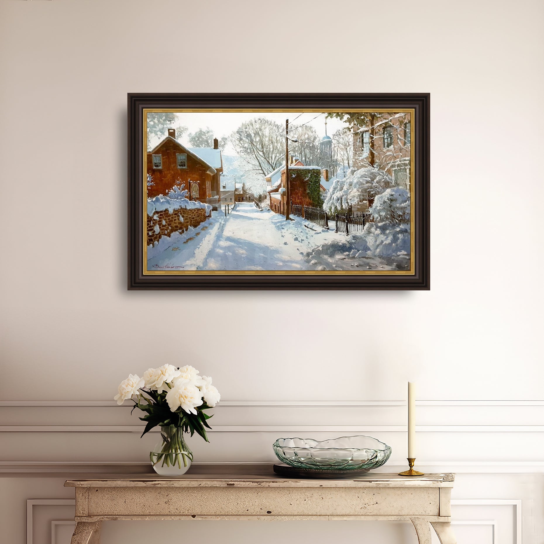 SNOW ON HECKEWELDER