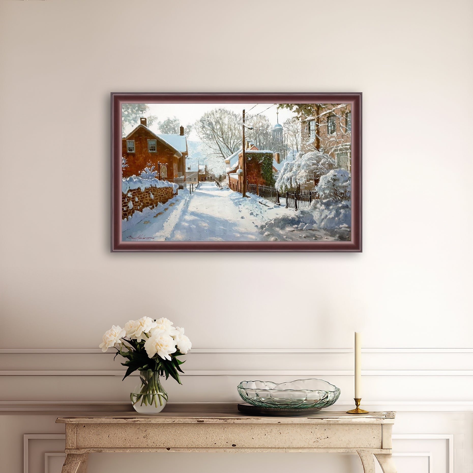 SNOW ON HECKEWELDER