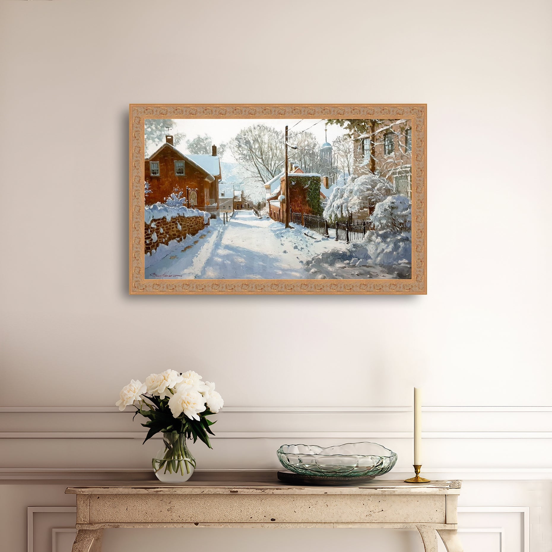SNOW ON HECKEWELDER