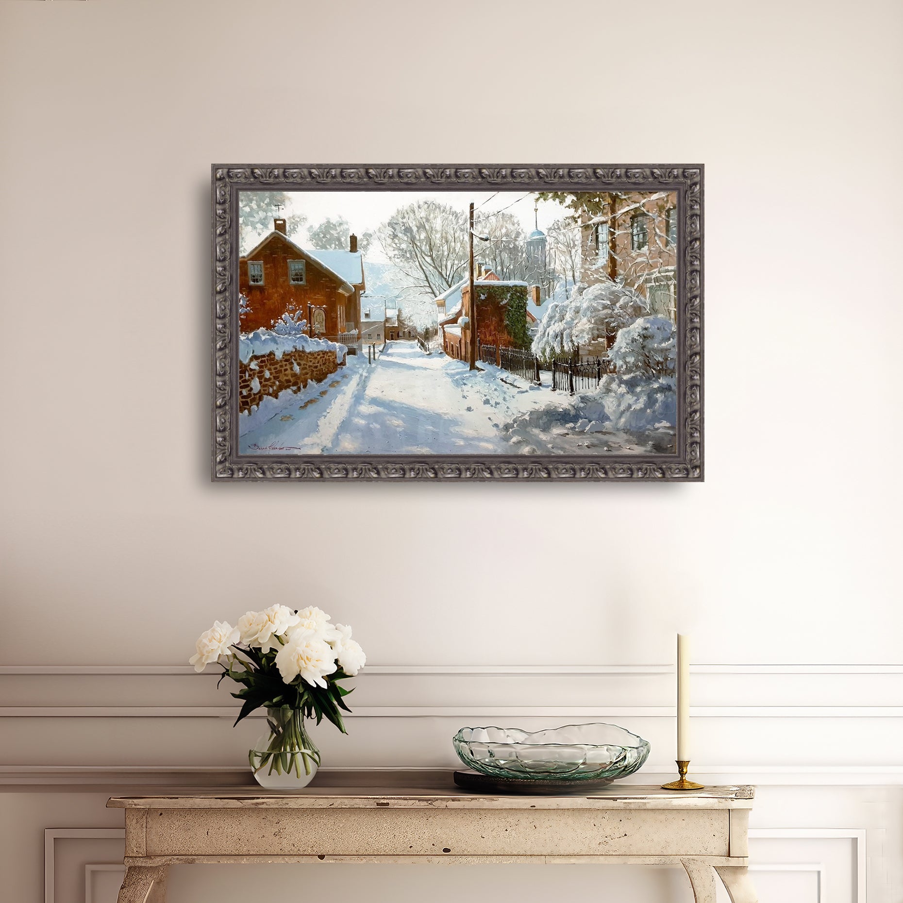 SNOW ON HECKEWELDER