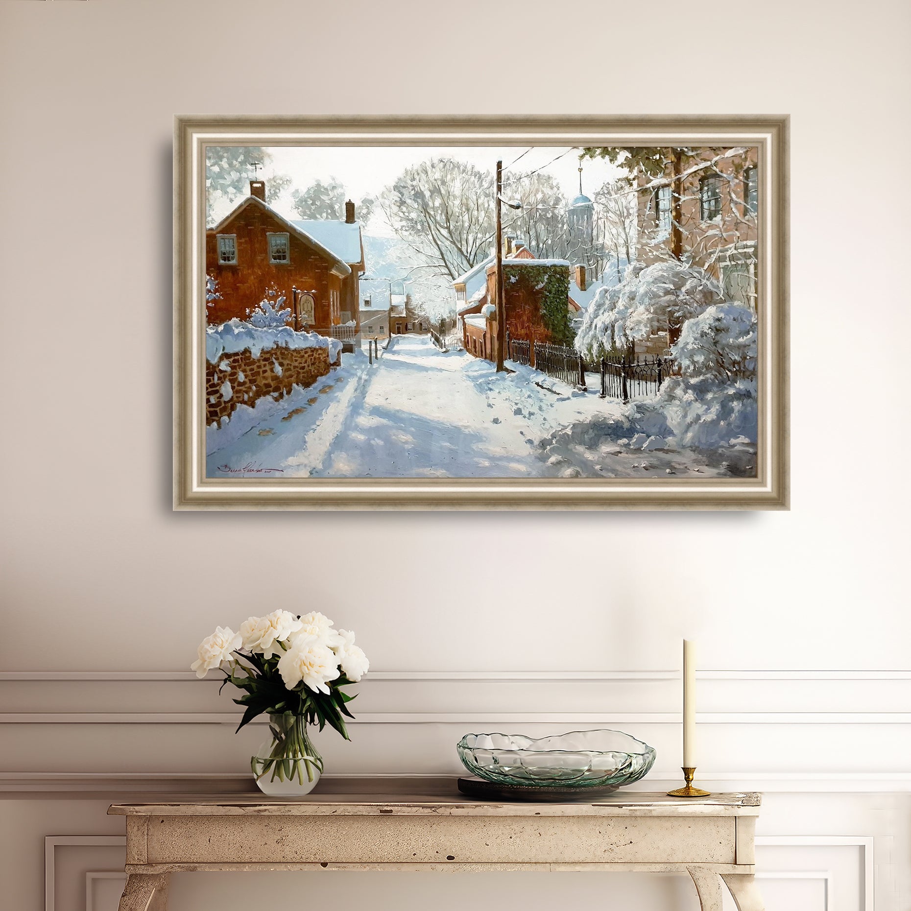 SNOW ON HECKEWELDER