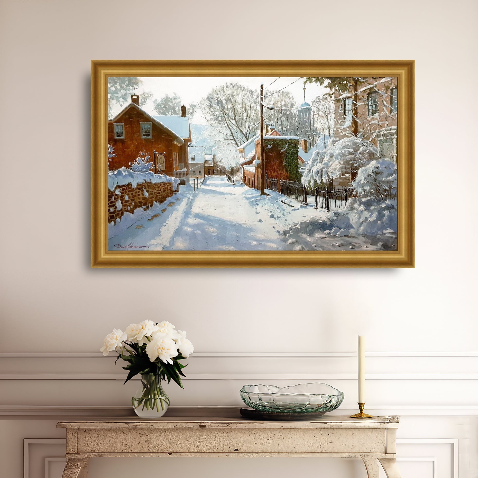 SNOW ON HECKEWELDER