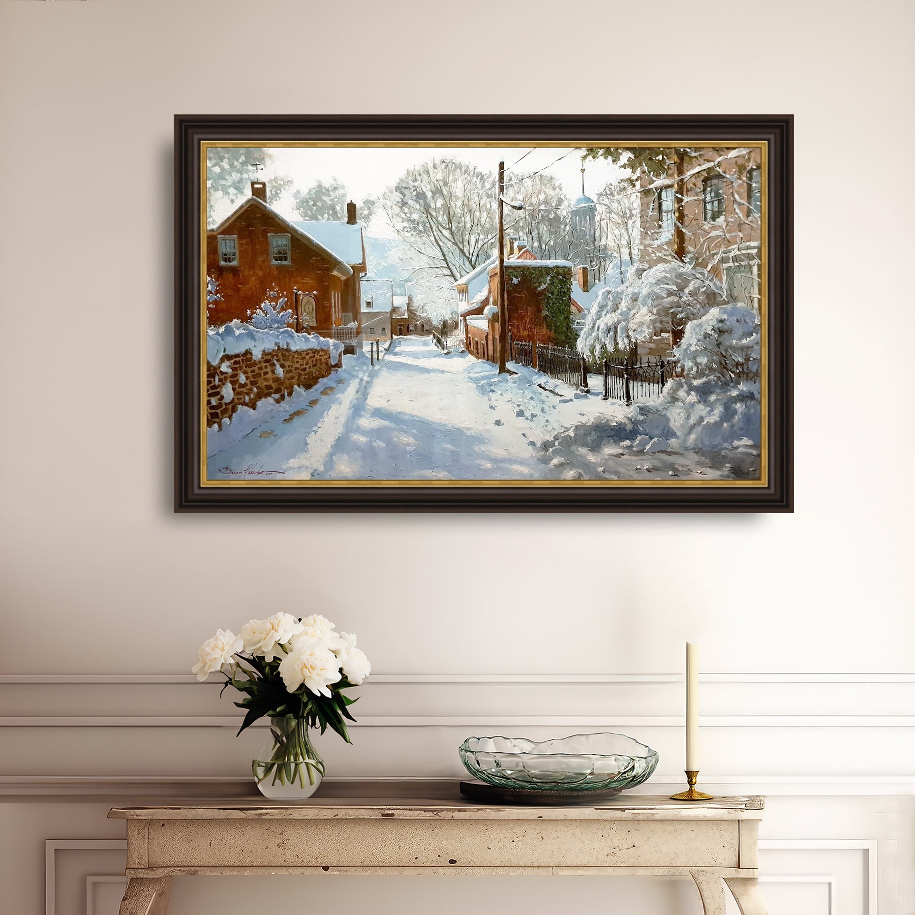 SNOW ON HECKEWELDER
