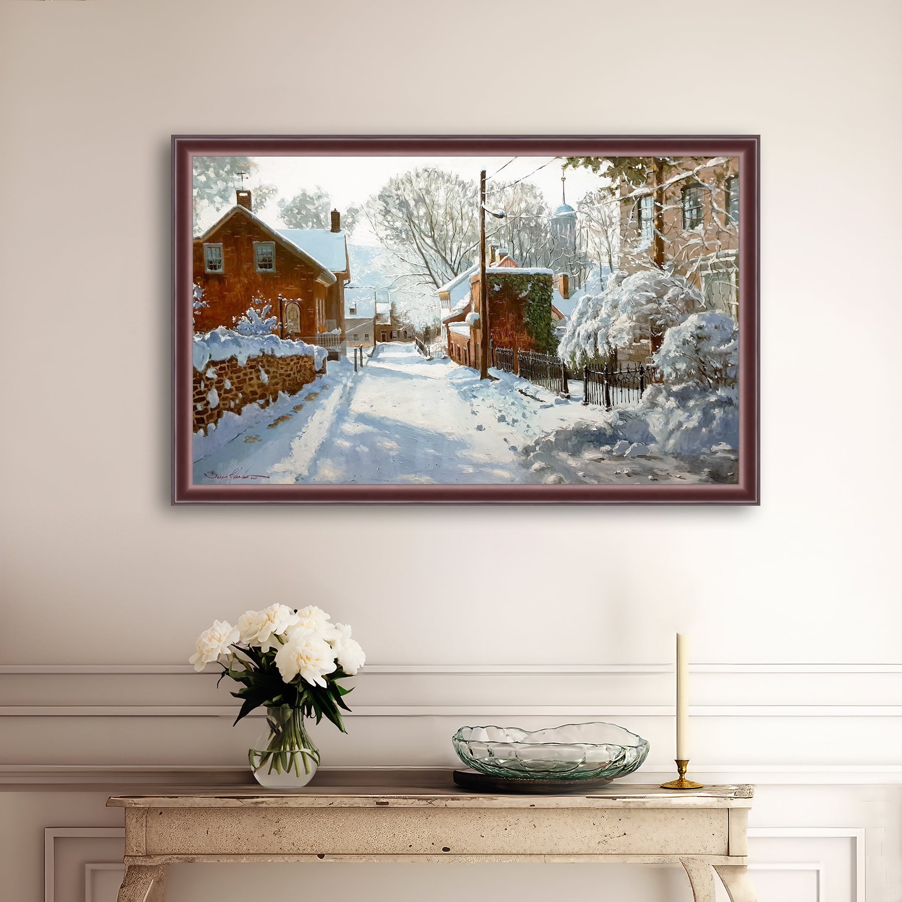 SNOW ON HECKEWELDER