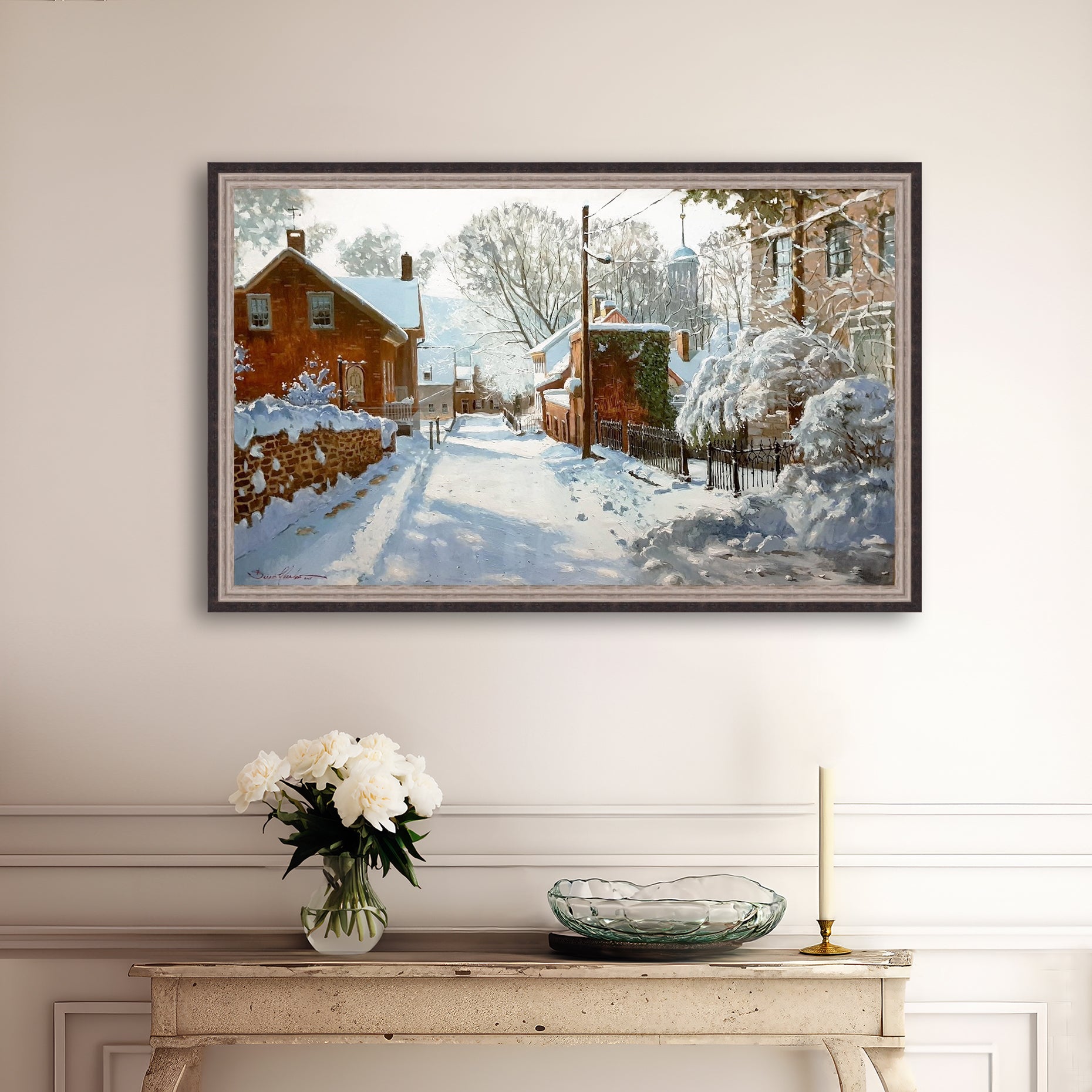 SNOW ON HECKEWELDER
