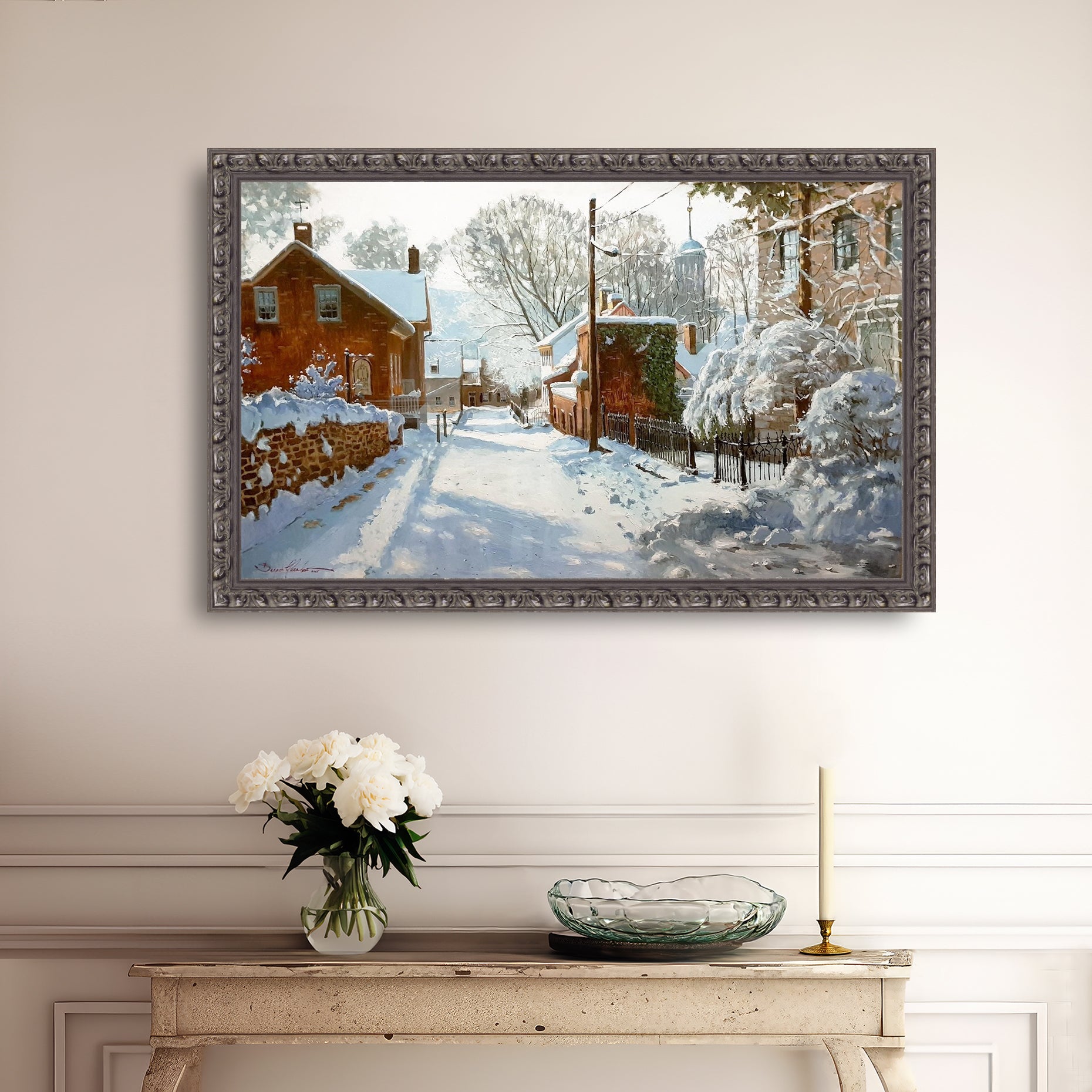 SNOW ON HECKEWELDER