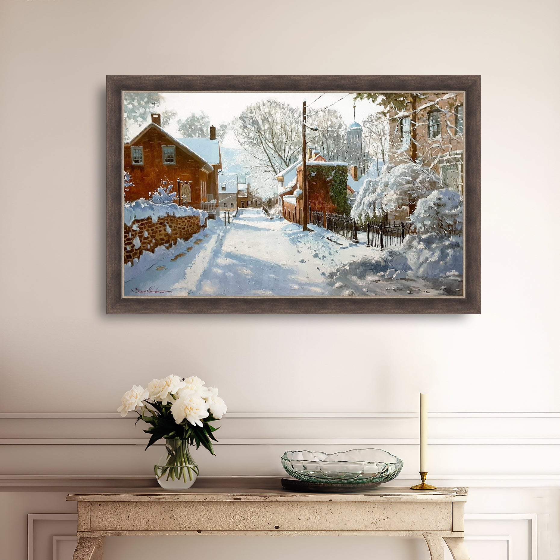 SNOW ON HECKEWELDER