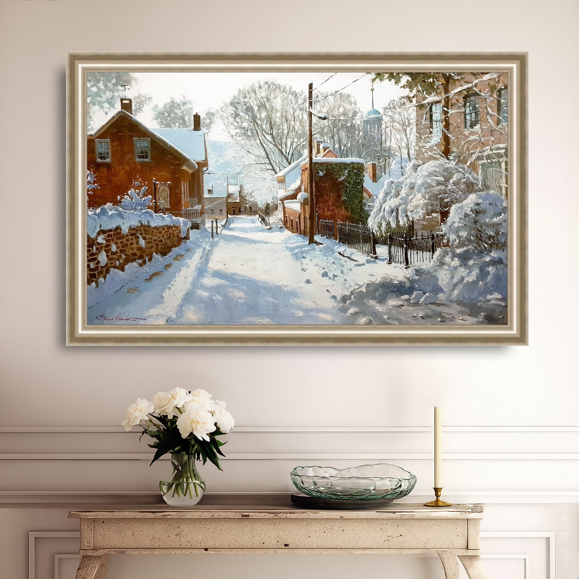 SNOW ON HECKEWELDER
