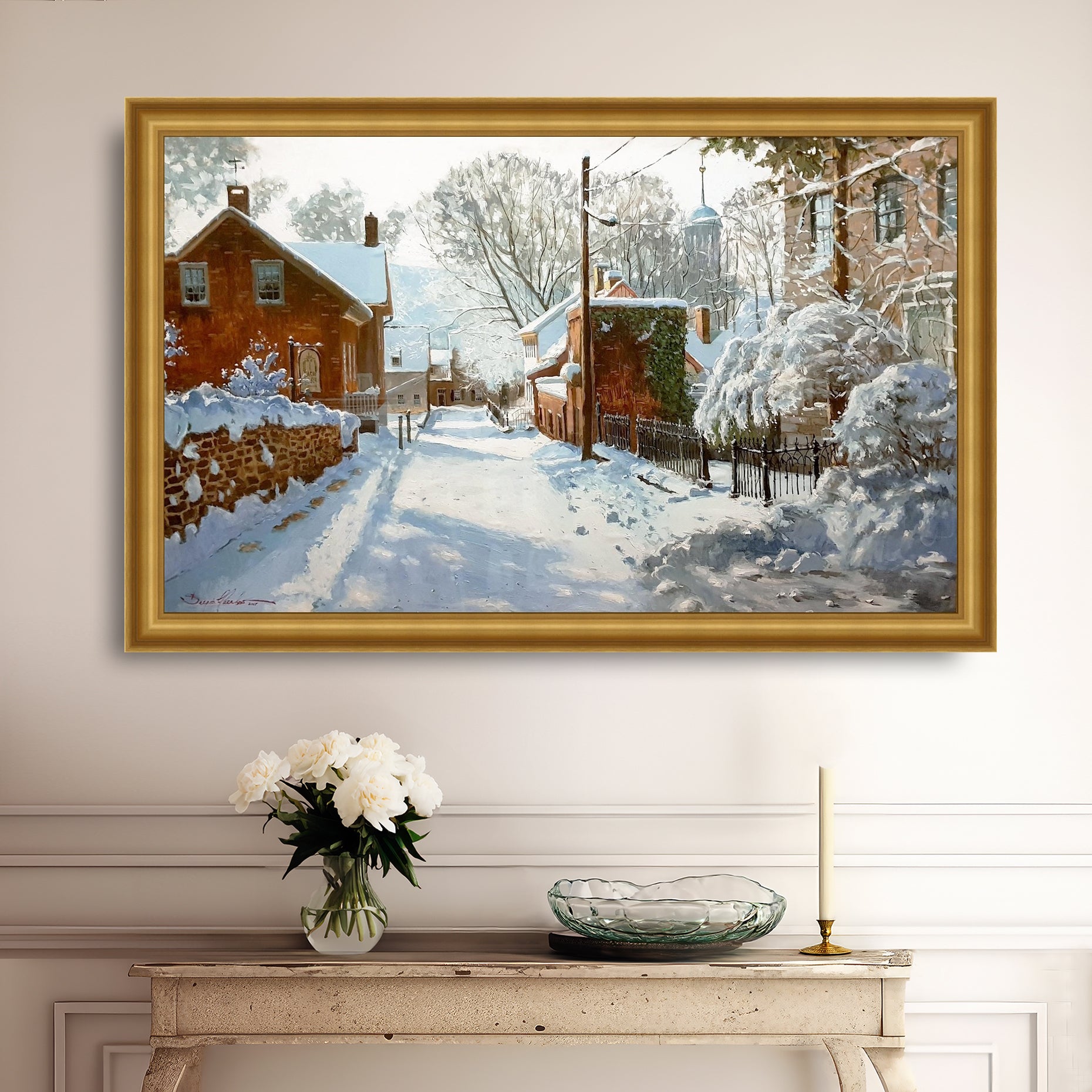 SNOW ON HECKEWELDER