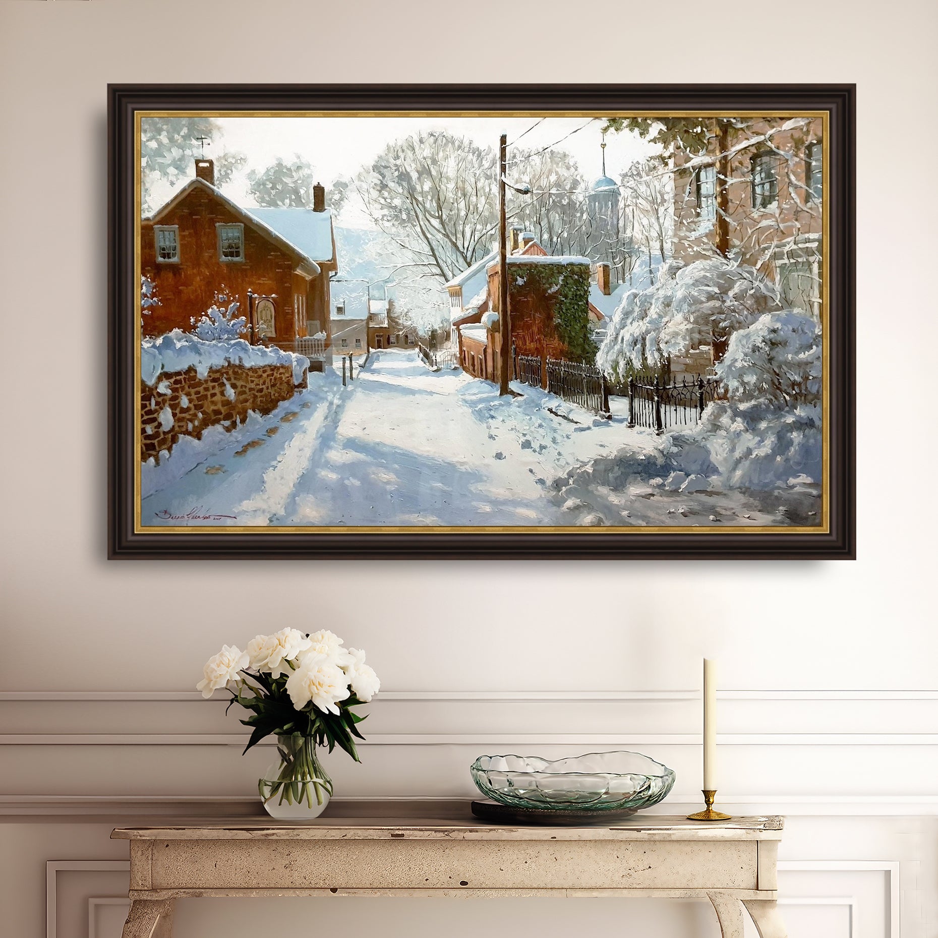 SNOW ON HECKEWELDER
