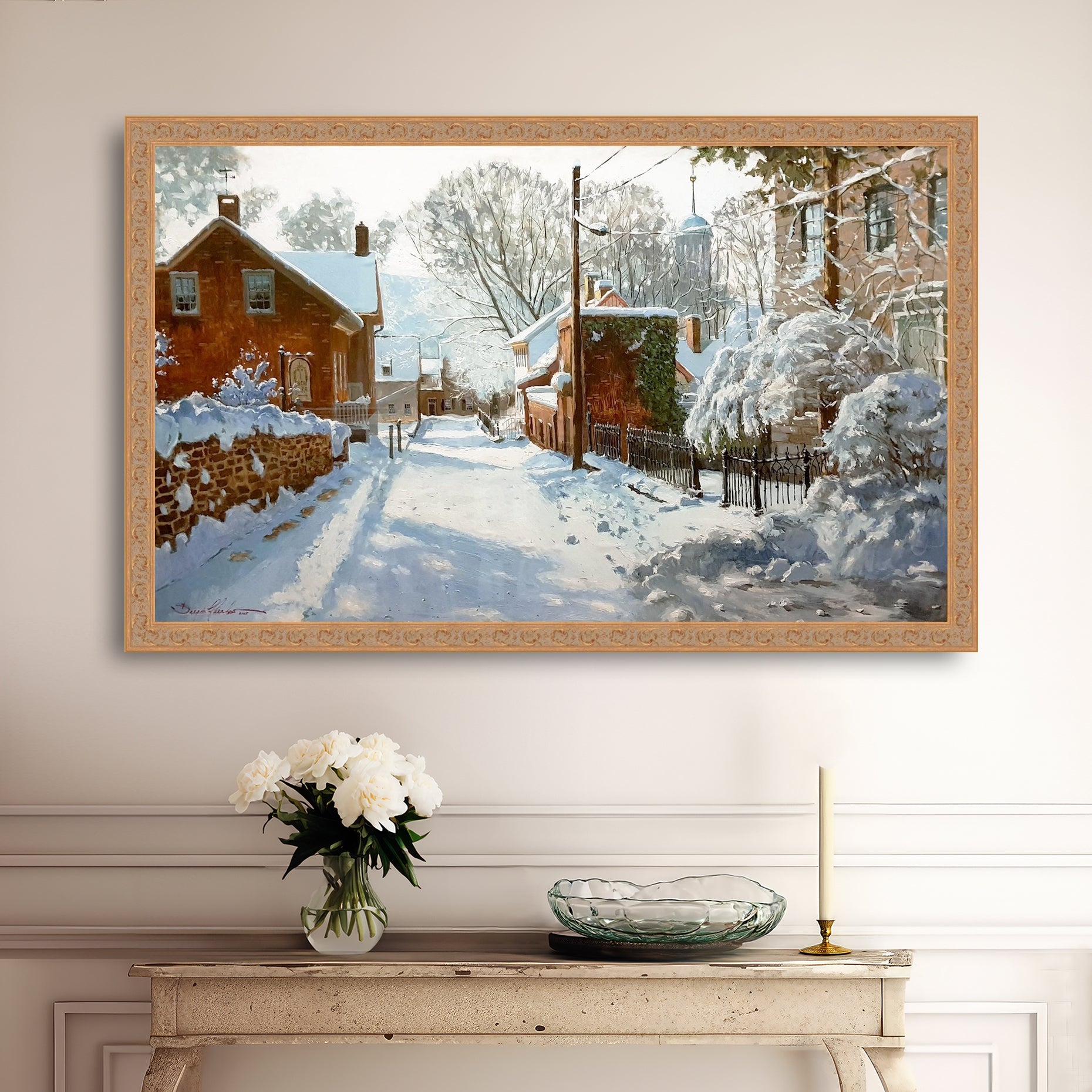 SNOW ON HECKEWELDER