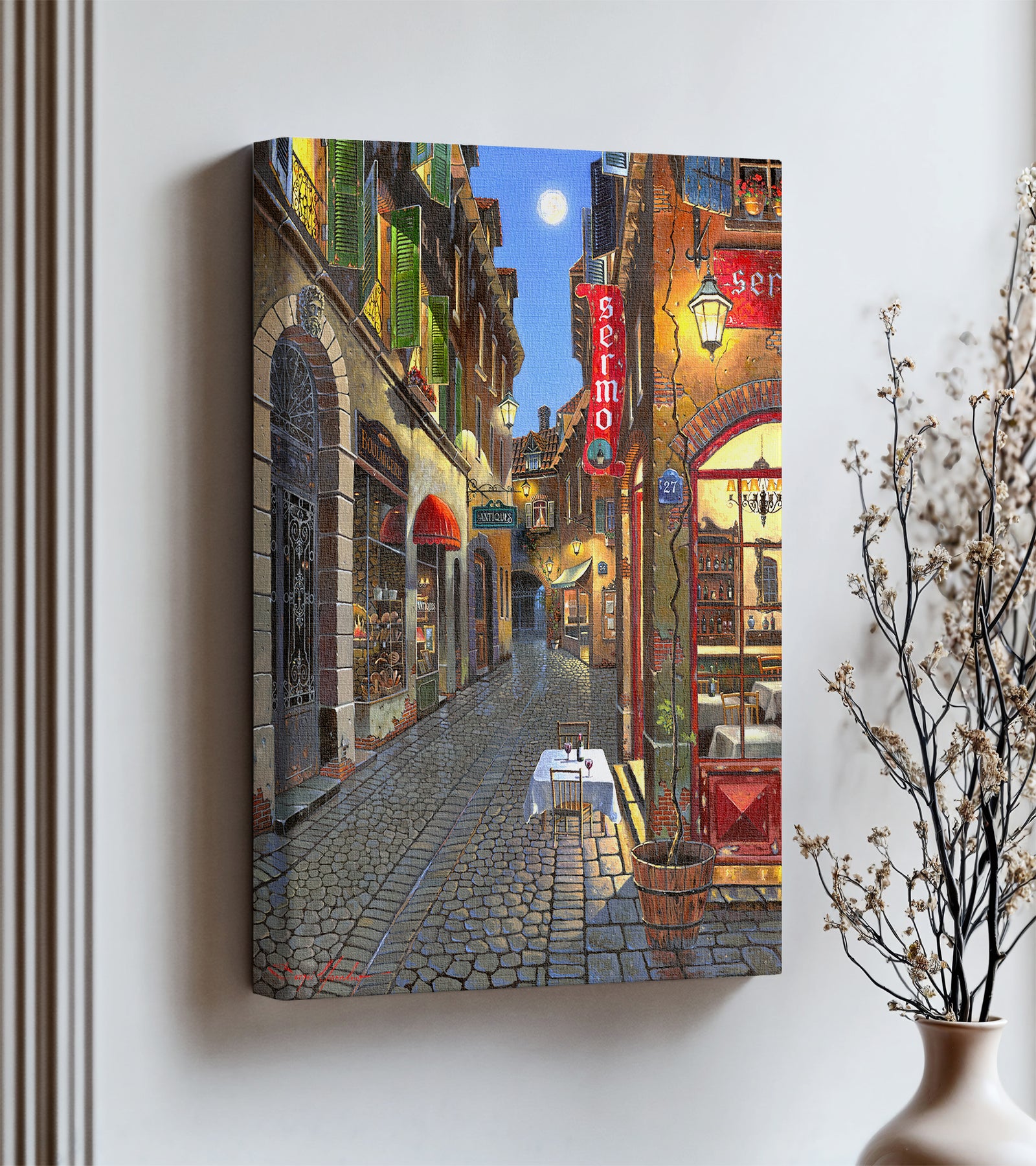 European Street scene