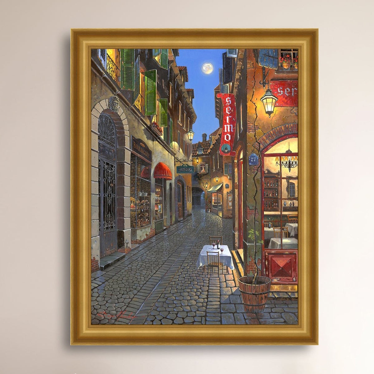 European Street scene