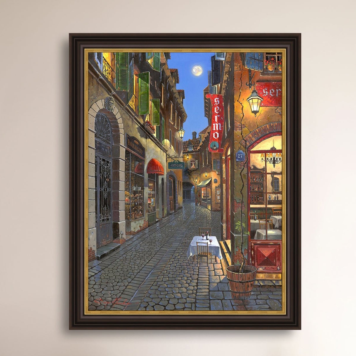 European Street scene