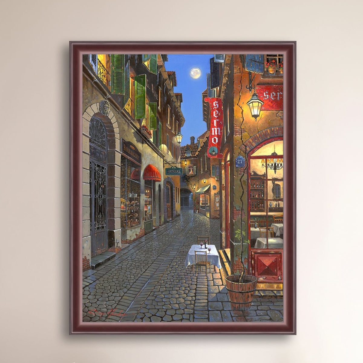 European Street scene