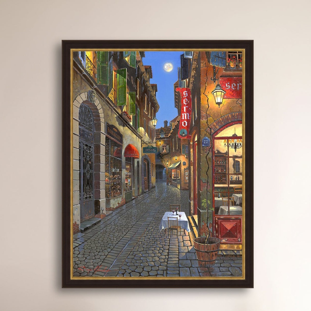 European Street scene