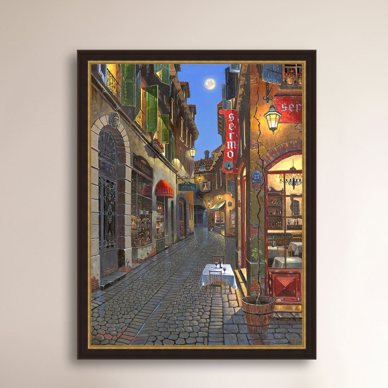 European Street scene