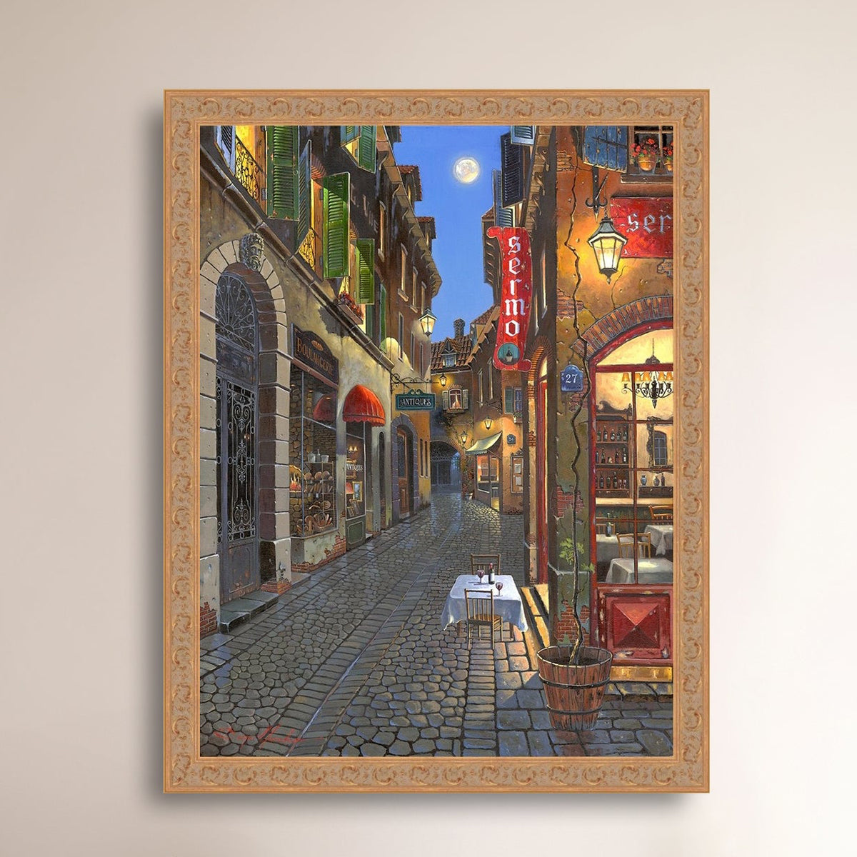 European Street scene