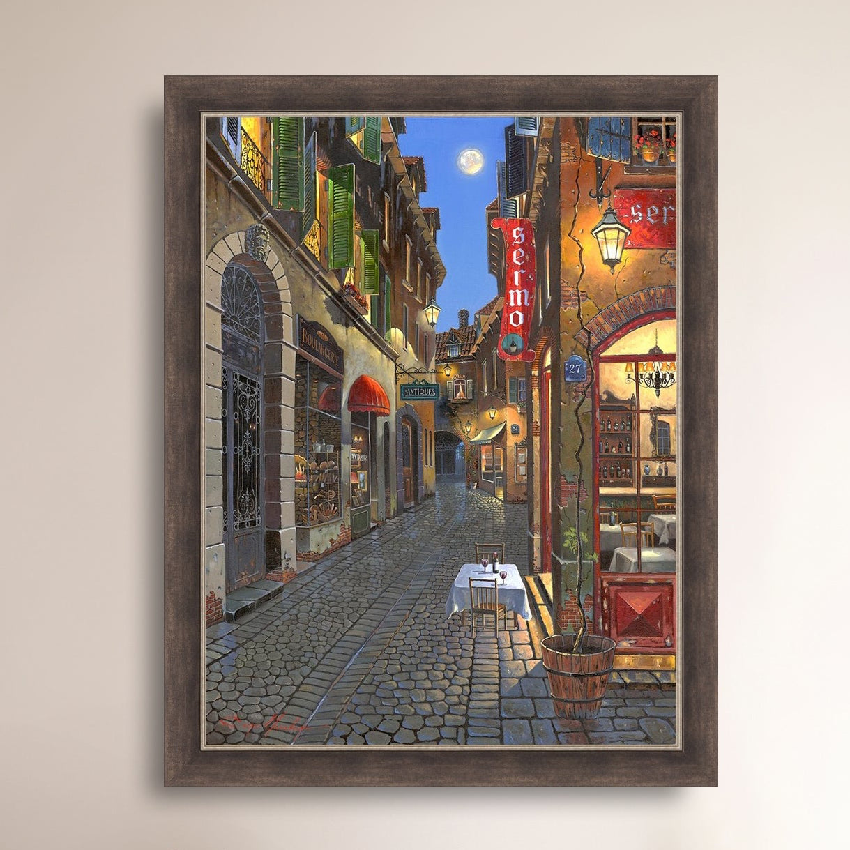 European Street scene