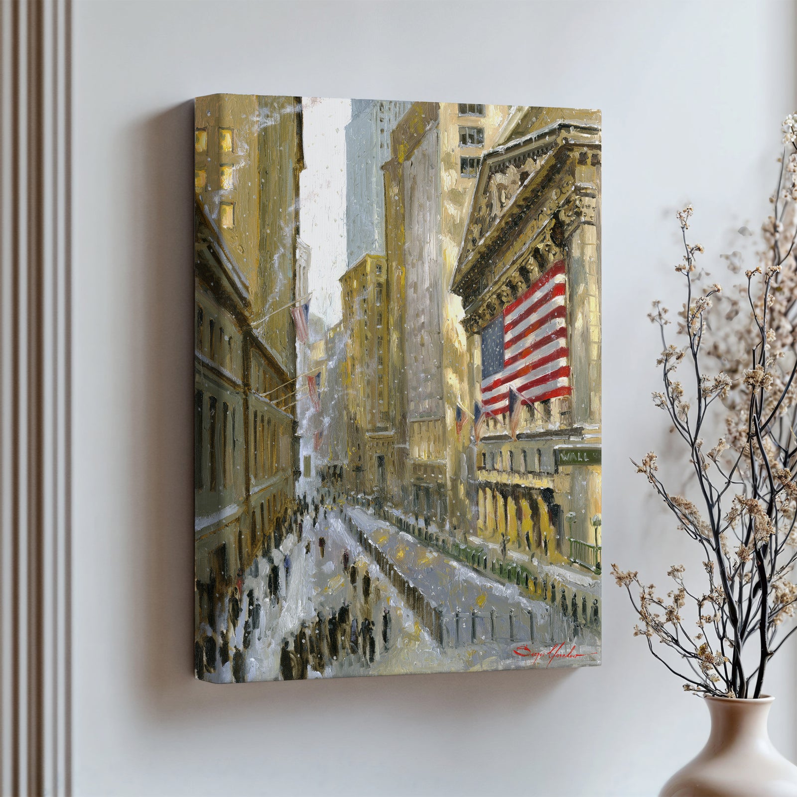 Stock Exchange from Wall Street