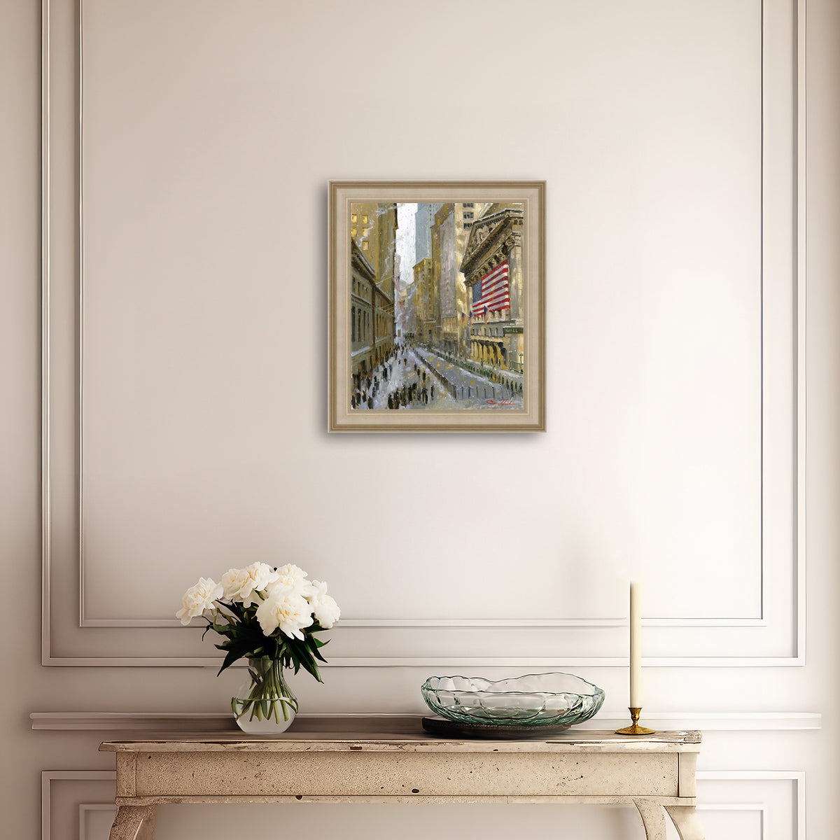 Stock Exchange from Wall Street