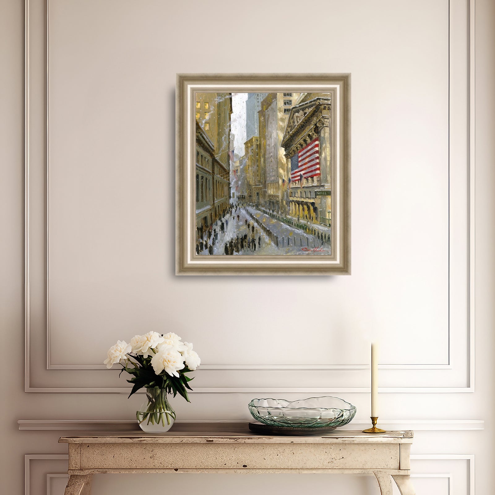 Stock Exchange from Wall Street