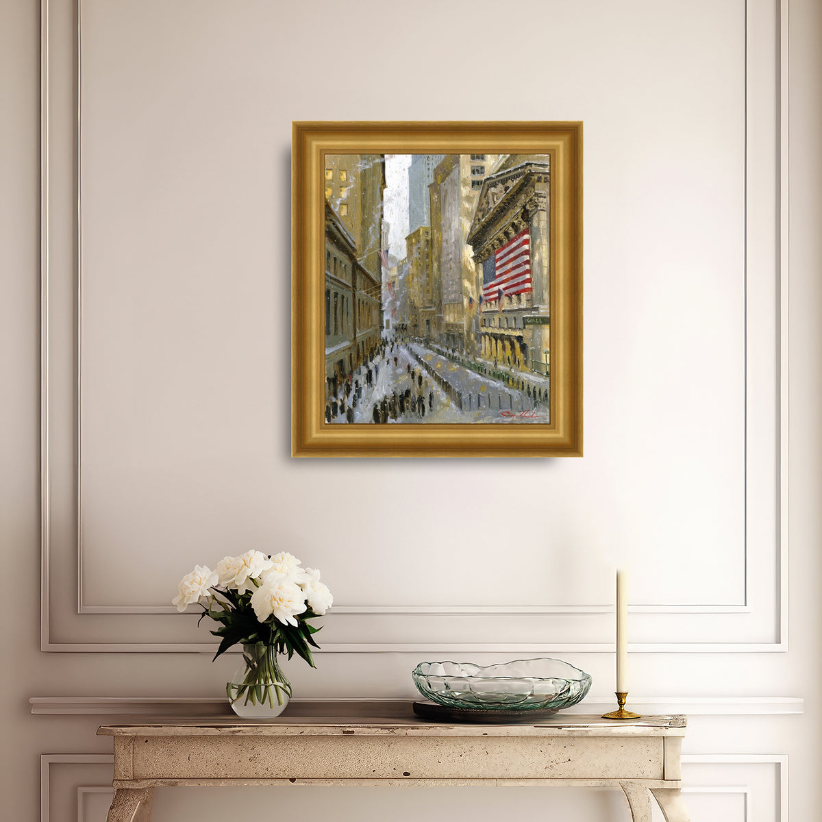 Stock Exchange from Wall Street