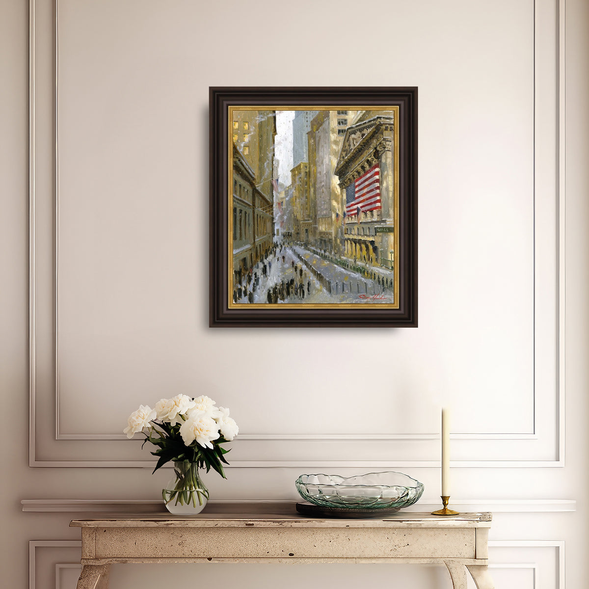 Stock Exchange from Wall Street