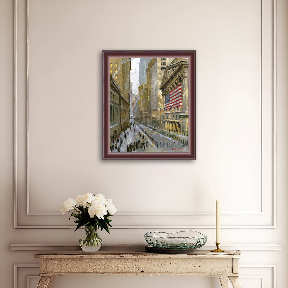 Stock Exchange from Wall Street