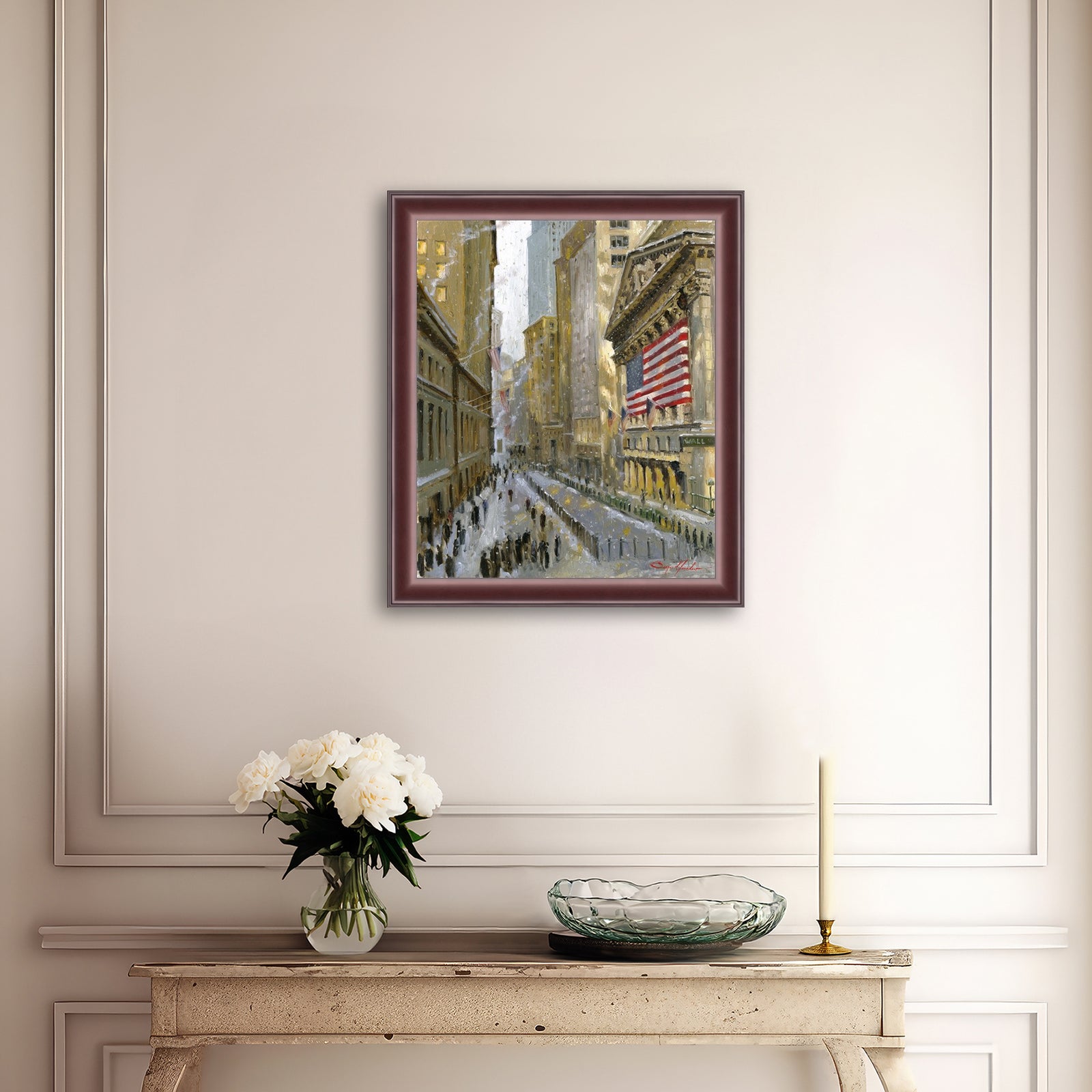 Stock Exchange from Wall Street