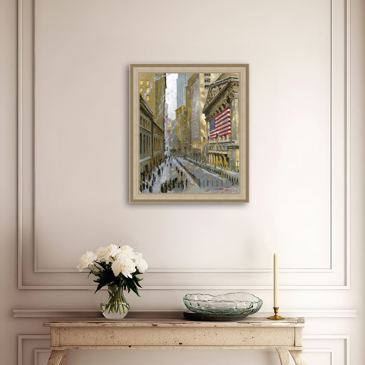 Stock Exchange from Wall Street