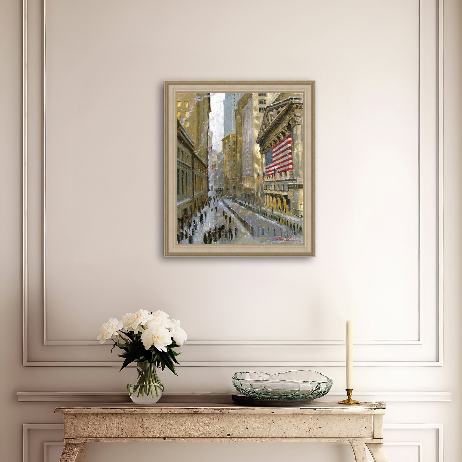 Stock Exchange from Wall Street