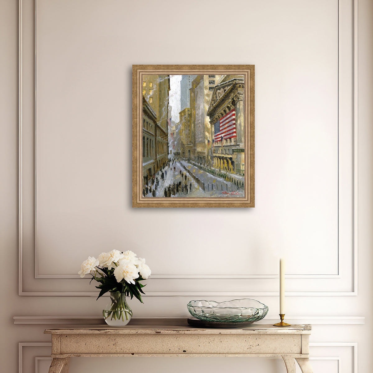 Stock Exchange from Wall Street