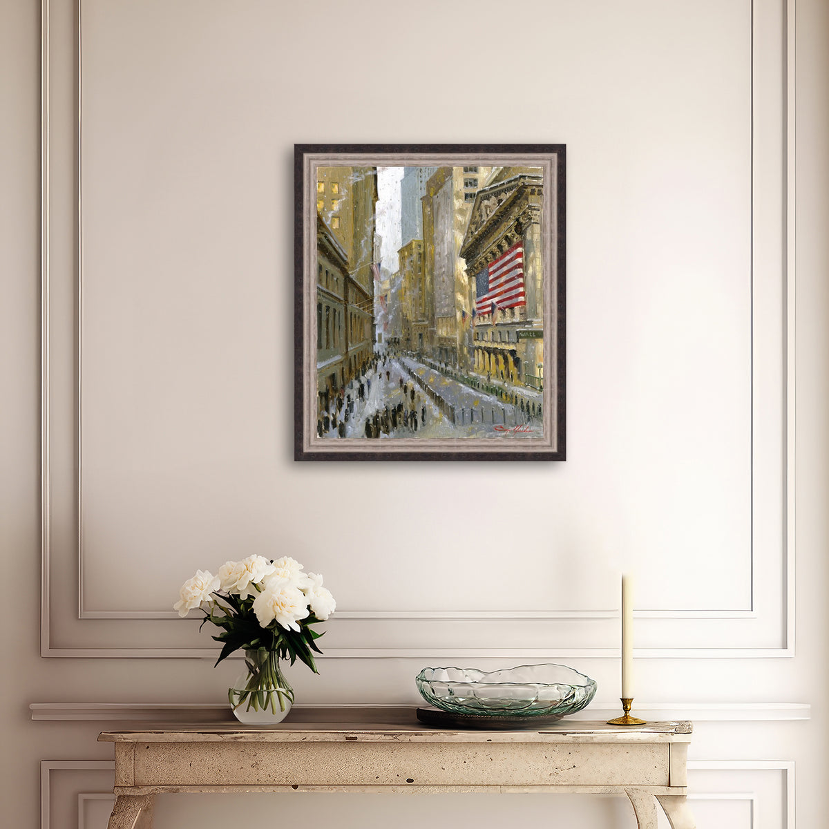 Stock Exchange from Wall Street