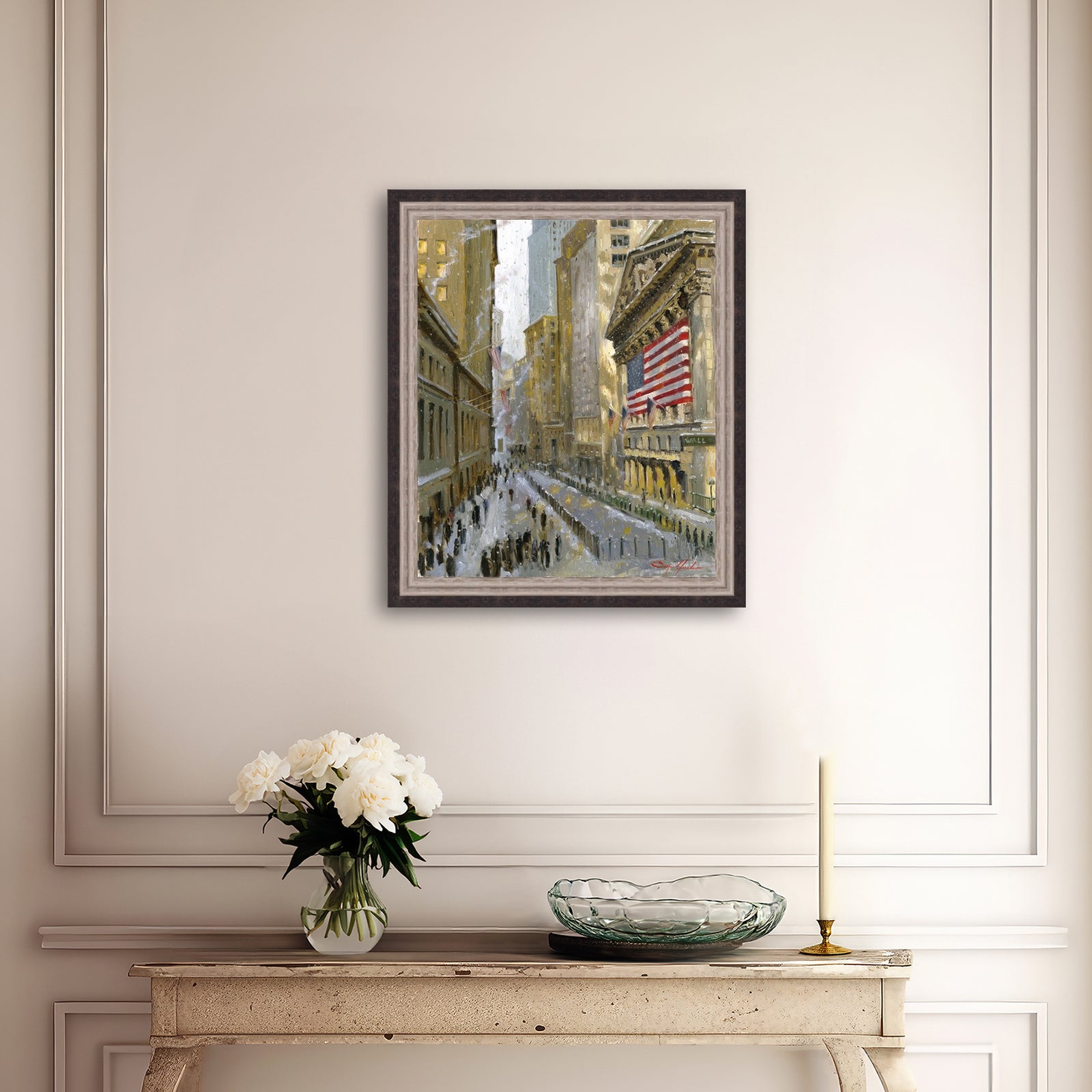 Stock Exchange from Wall Street