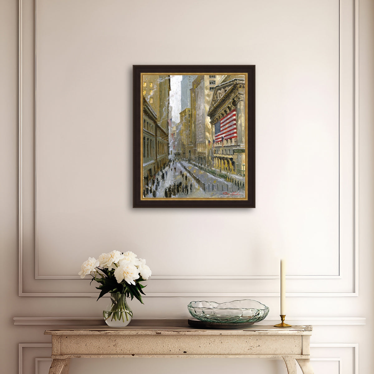 Stock Exchange from Wall Street