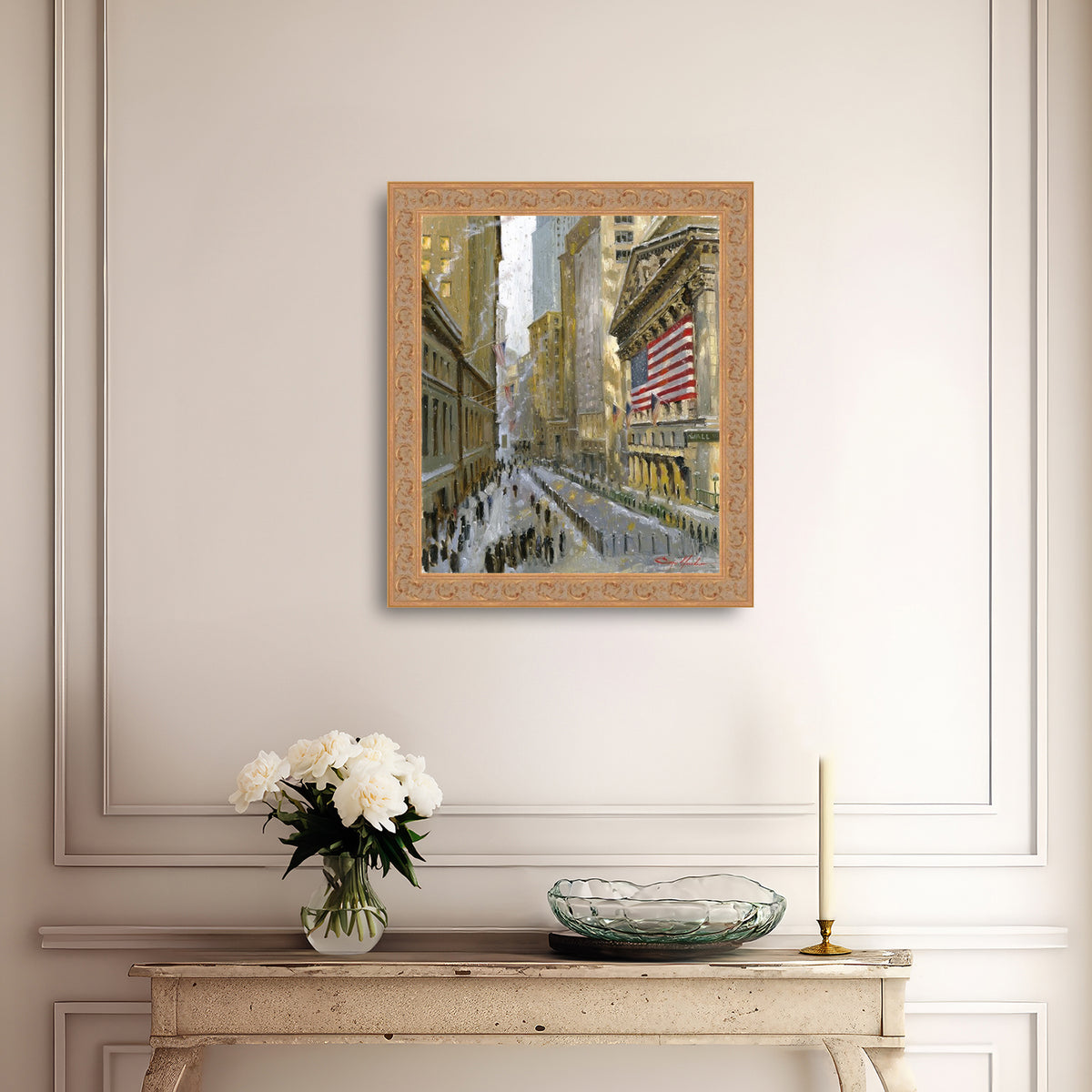 Stock Exchange from Wall Street