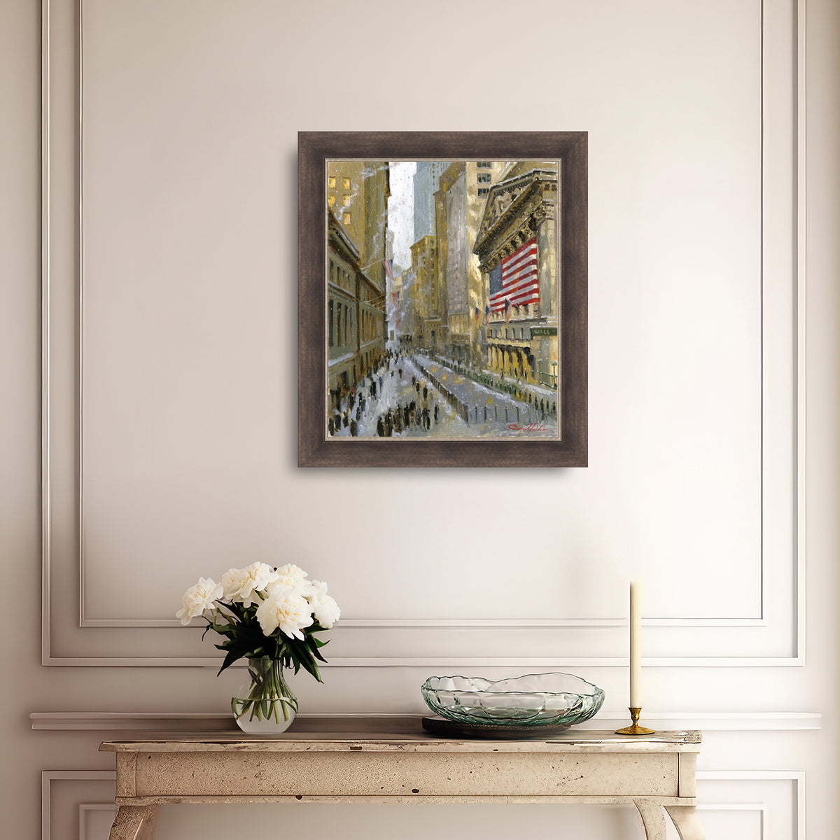 Stock Exchange from Wall Street