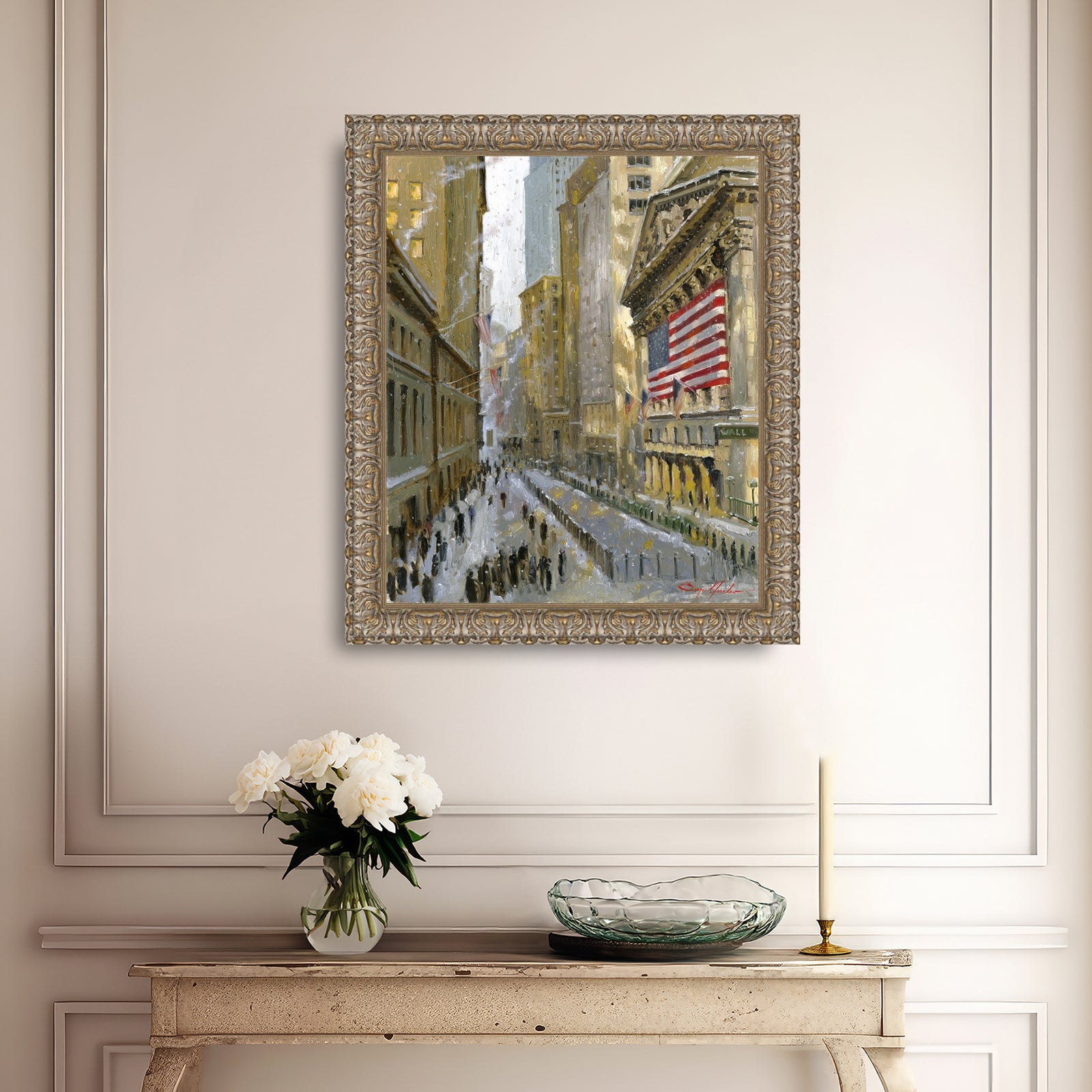 Stock Exchange from Wall Street