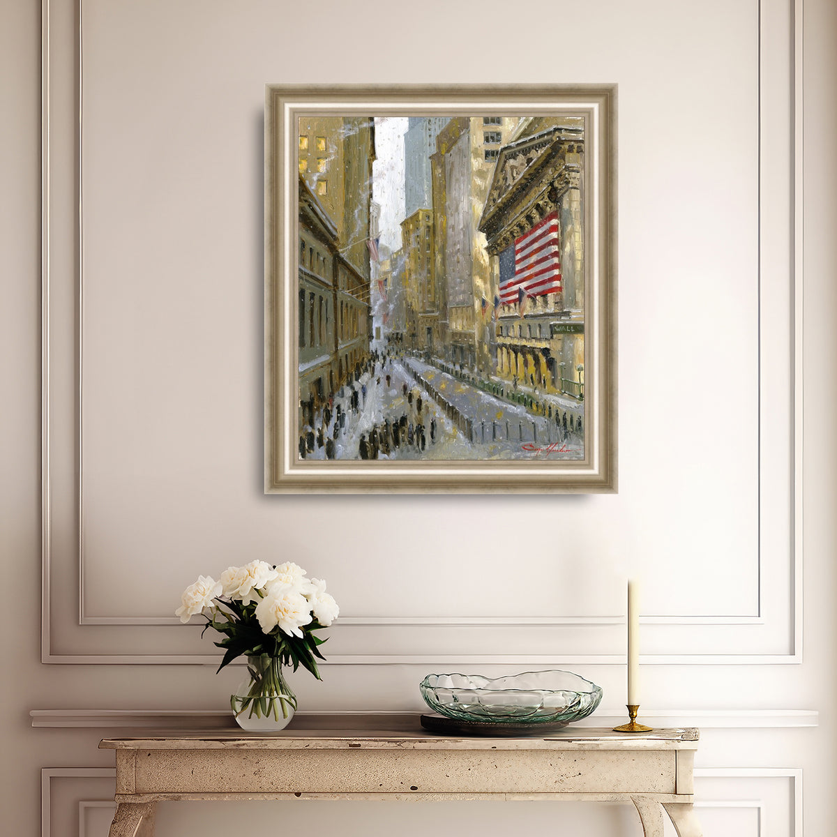 Stock Exchange from Wall Street