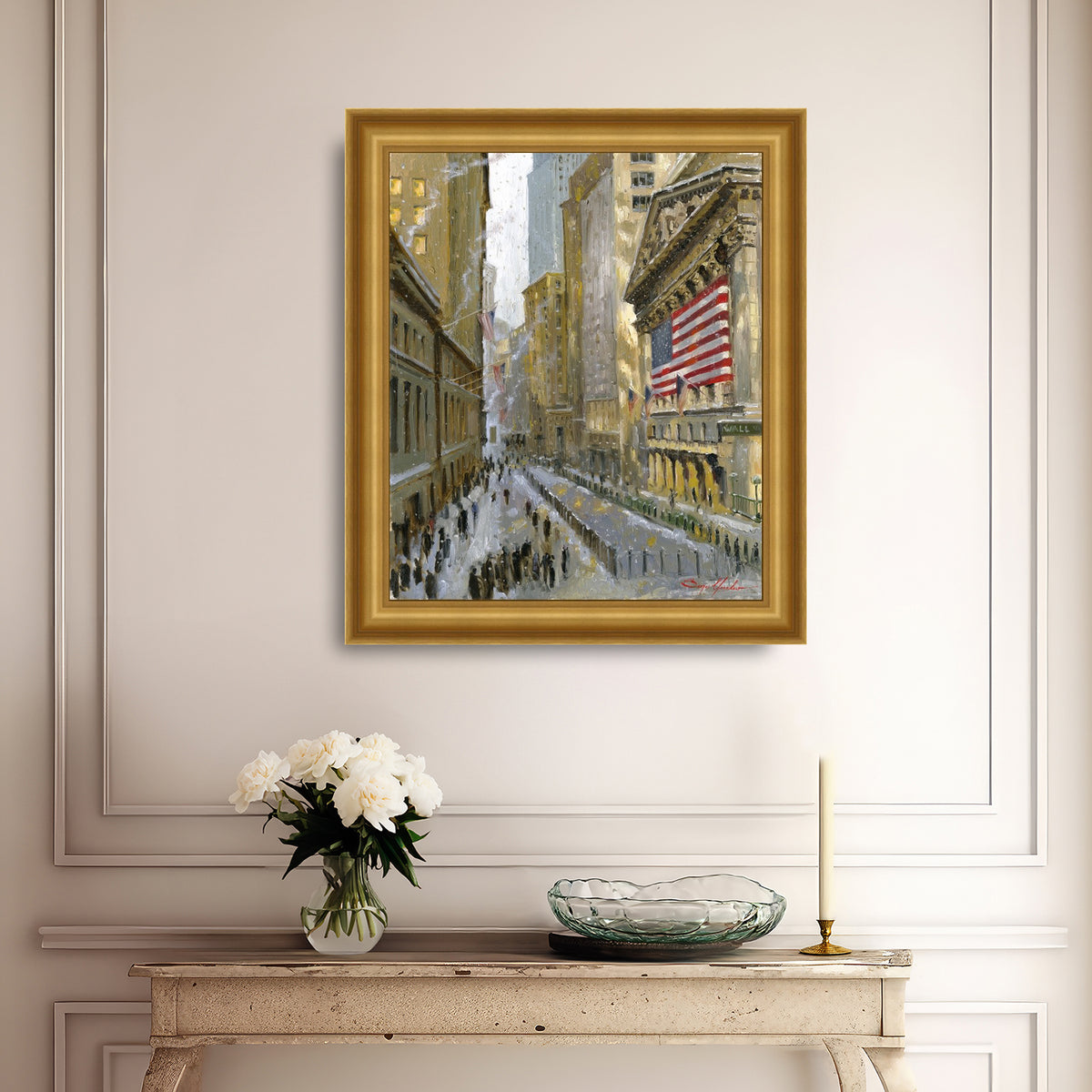 Stock Exchange from Wall Street