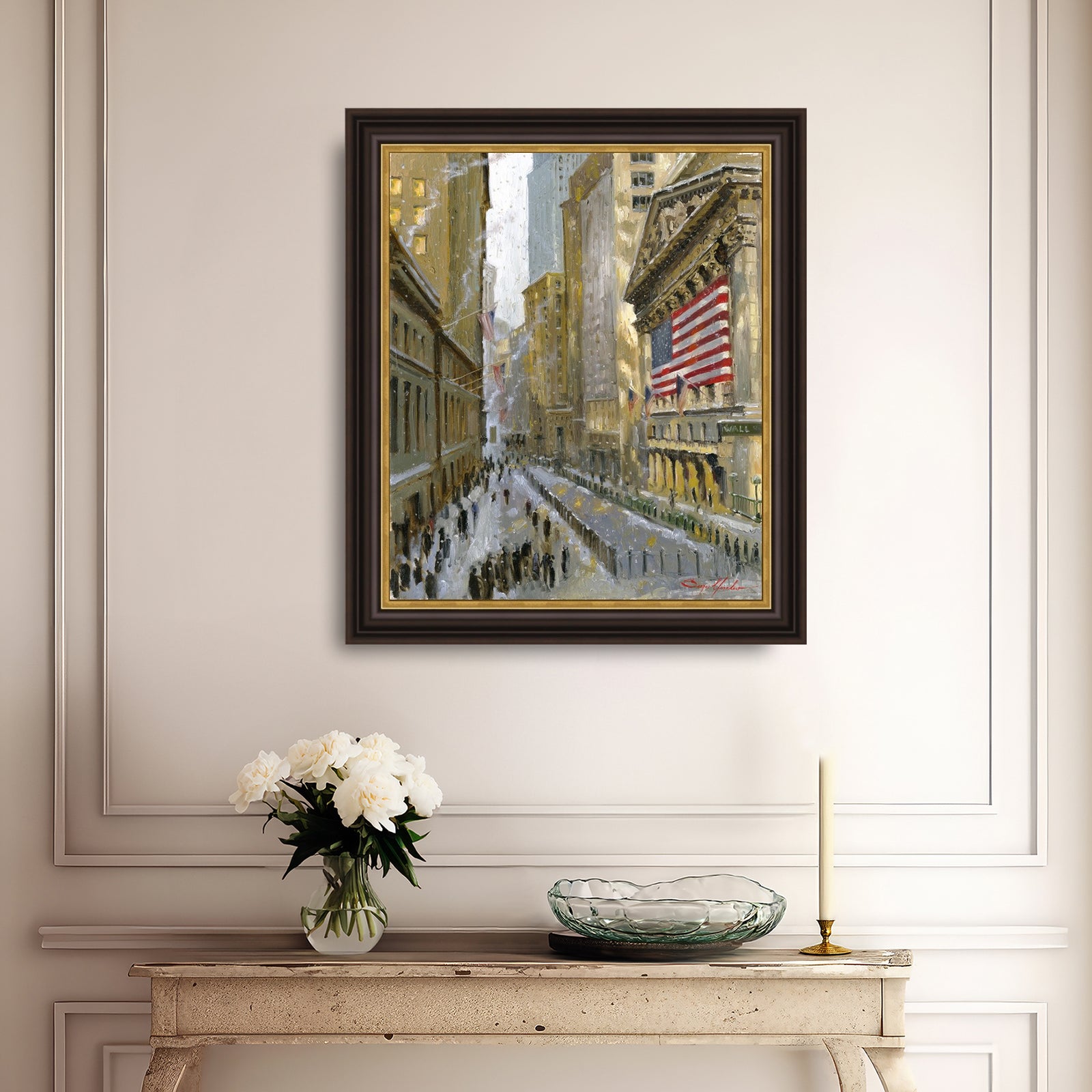 Stock Exchange from Wall Street