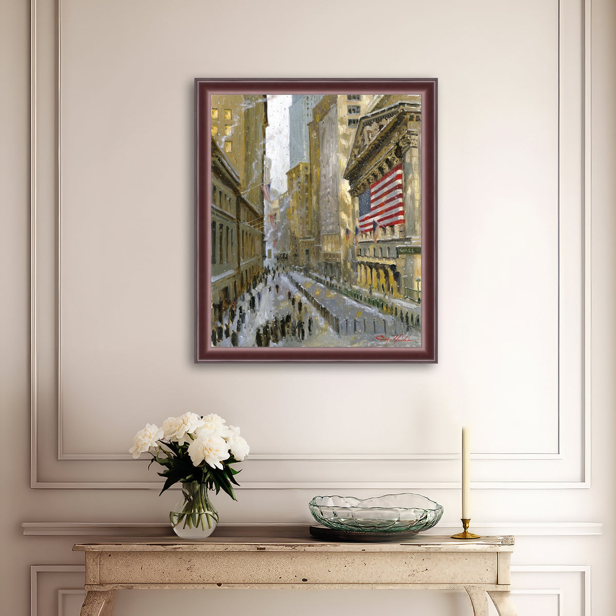 Stock Exchange from Wall Street