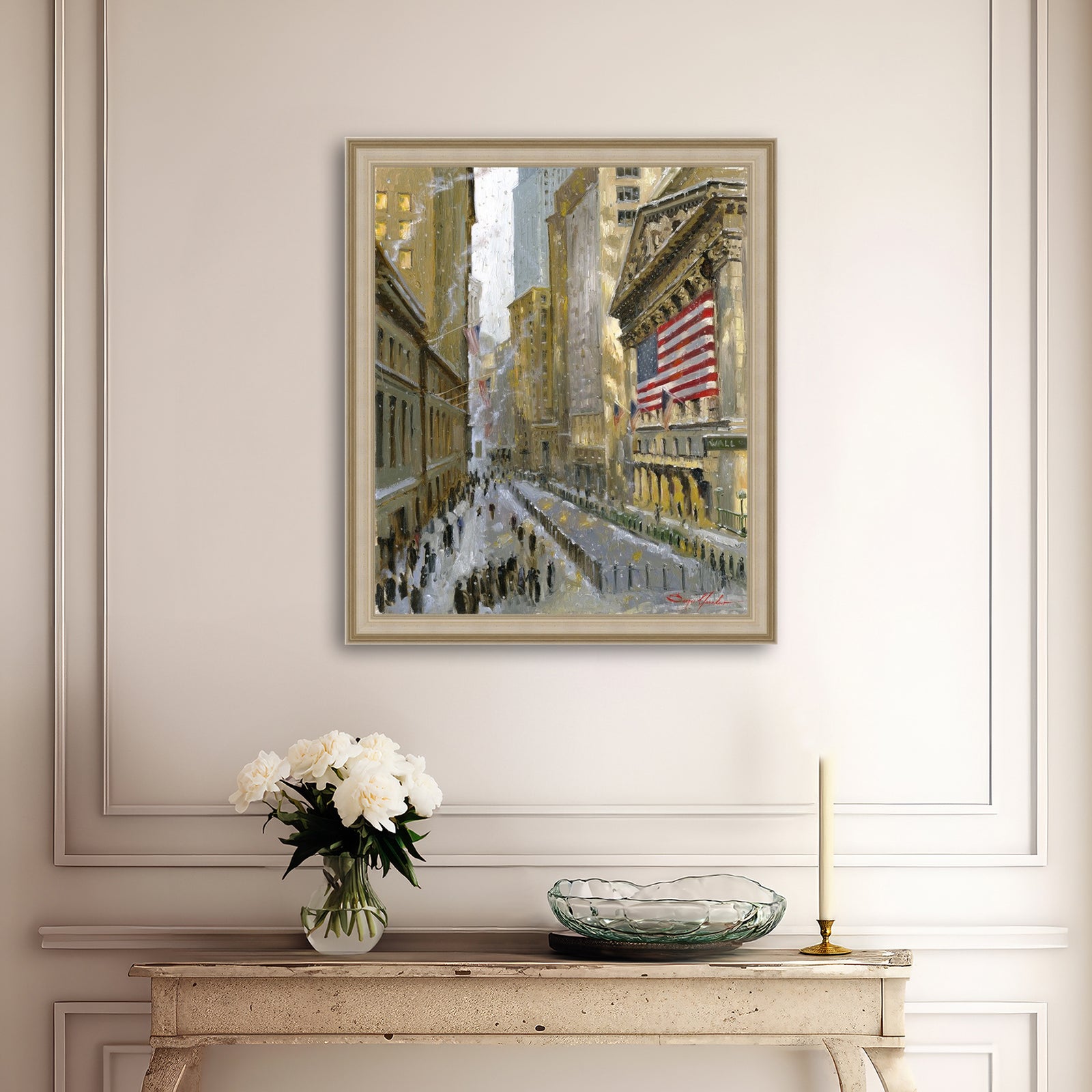 Stock Exchange from Wall Street