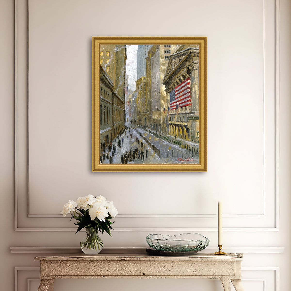 Stock Exchange from Wall Street