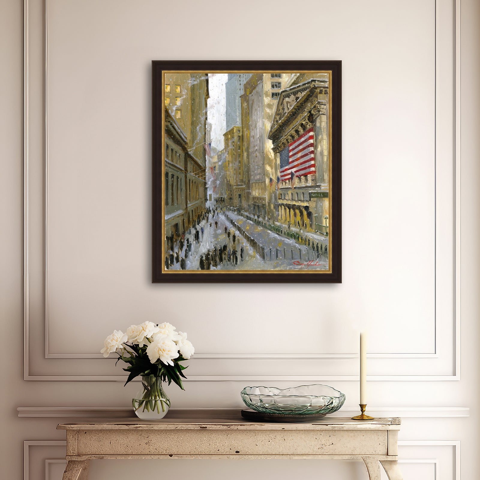 Stock Exchange from Wall Street