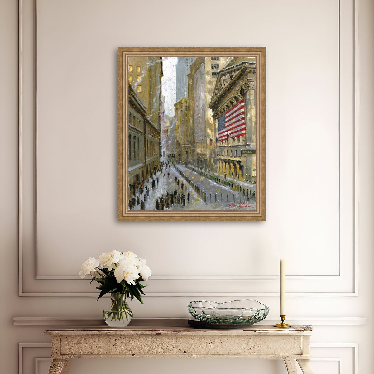 Stock Exchange from Wall Street