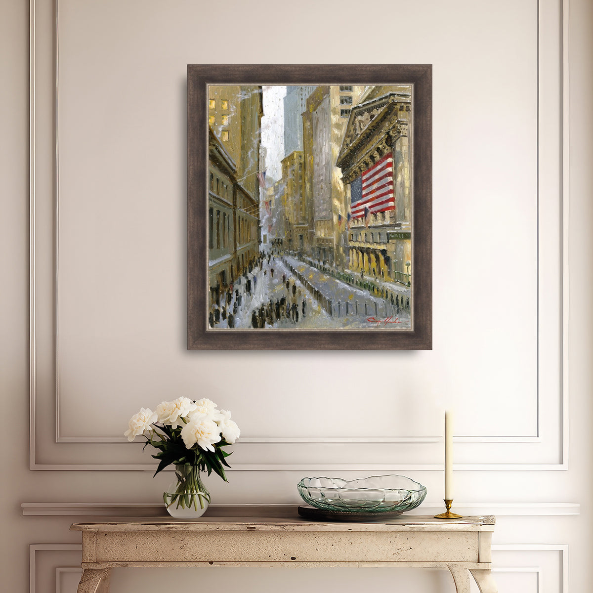 Stock Exchange from Wall Street